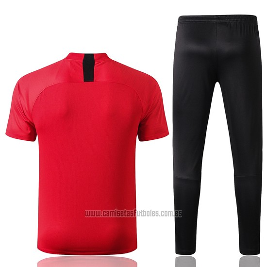 Chandal del Paris Saint-Germain Manga Corta 2019-2020 Rojo